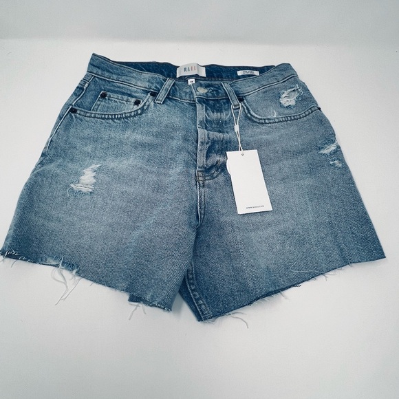 NWT Rails the Zuma Cut-off Short in Vintage Sapphire Distress Size 23 - Picture 4 of 10